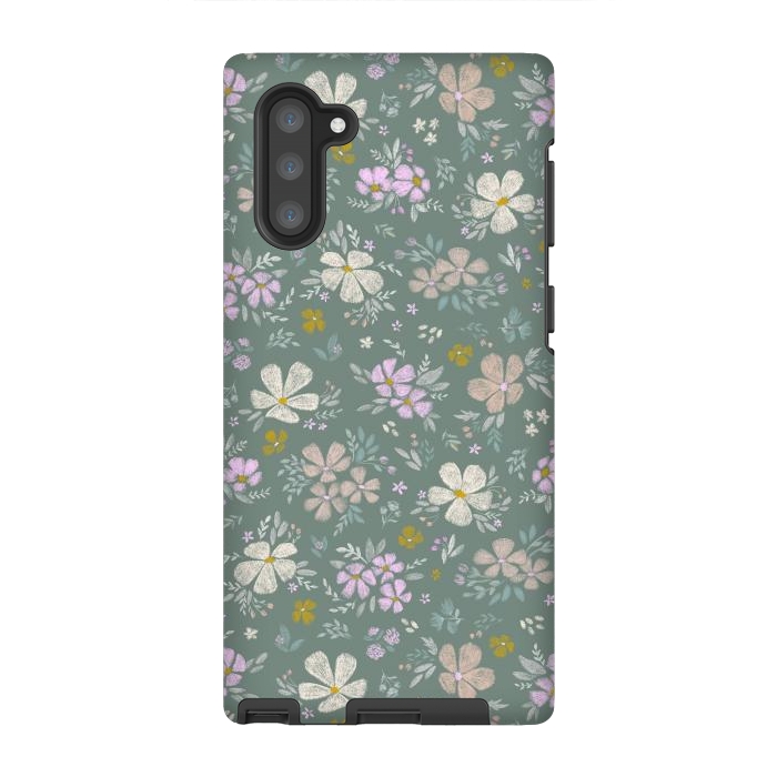 Galaxy Note 10 StrongFit Spring Bouquet by Tishya Oedit