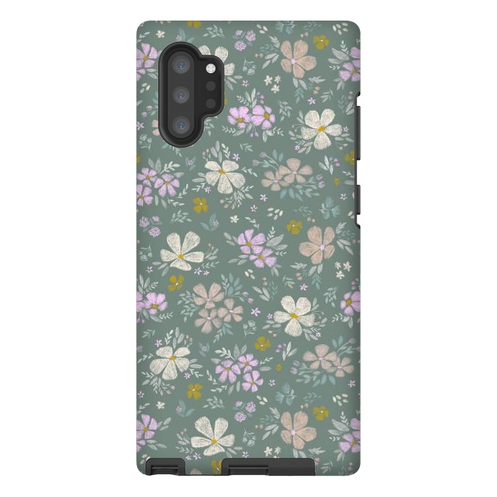 Galaxy Note 10 plus StrongFit Spring Bouquet by Tishya Oedit