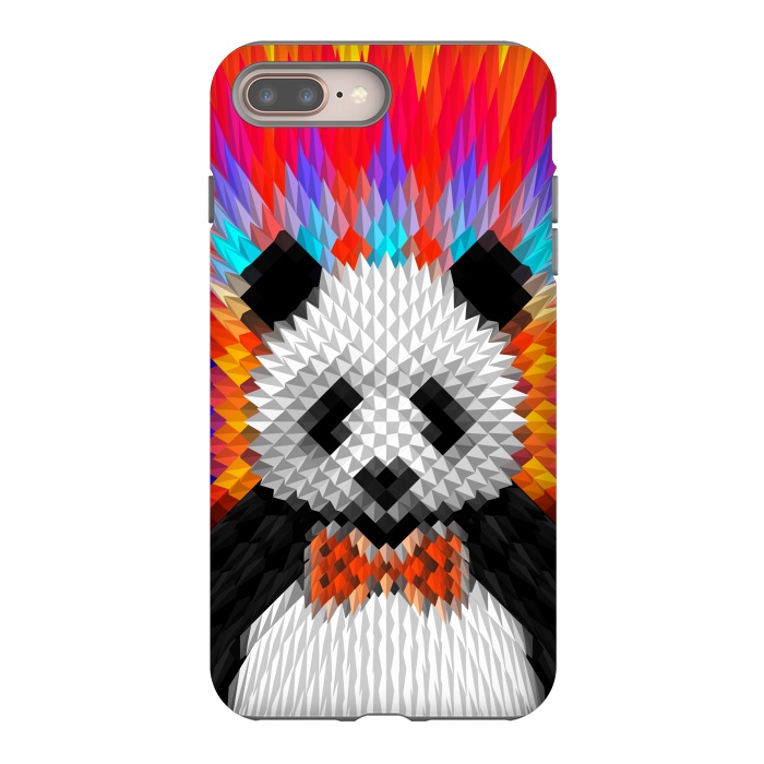 iPhone 7 plus StrongFit Panda by Ali Gulec