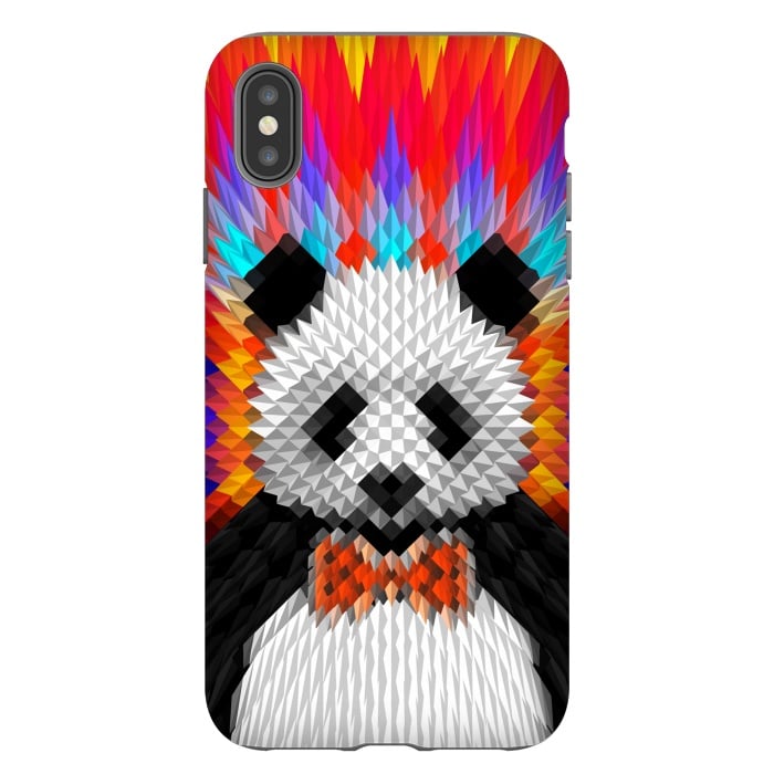 iPhone Xs Max StrongFit Panda by Ali Gulec