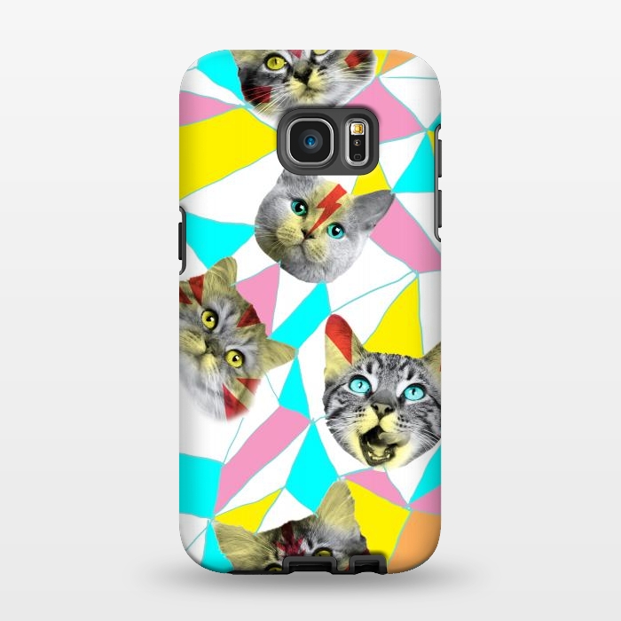 Galaxy S7 EDGE StrongFit Cats Band by Ali Gulec