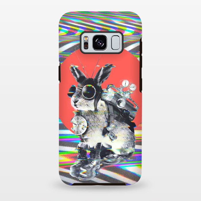Galaxy S8 plus StrongFit Time Traveler Bunny by Ali Gulec