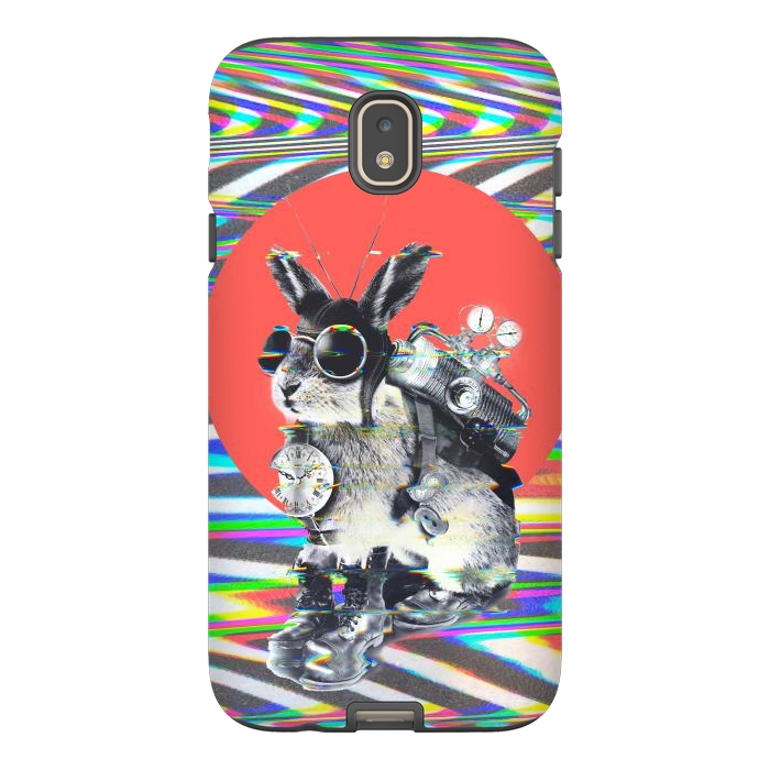 Galaxy J7 StrongFit Time Traveler Bunny by Ali Gulec
