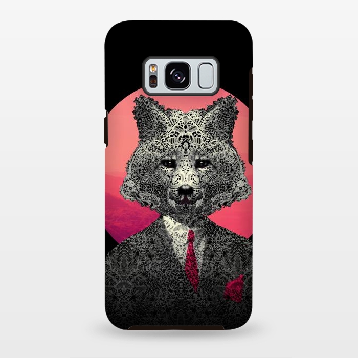 Galaxy S8 plus StrongFit Mr. Fox by Ali Gulec