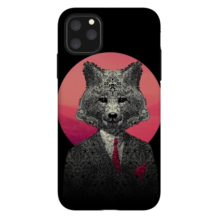 iPhone 11 Pro Max StrongFit Mr. Fox by Ali Gulec