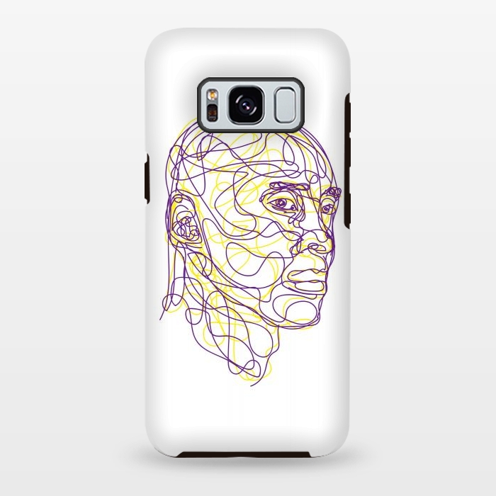 Galaxy S8 plus StrongFit Kobe Bryant - Art Tribute to a Legend by Mitxel Gonzalez
