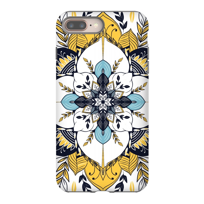 iPhone 7 plus StrongFit Stained Glass Boho by Rose Halsey