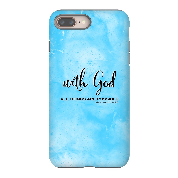 iPhone 7 plus StrongFit With God by Jms