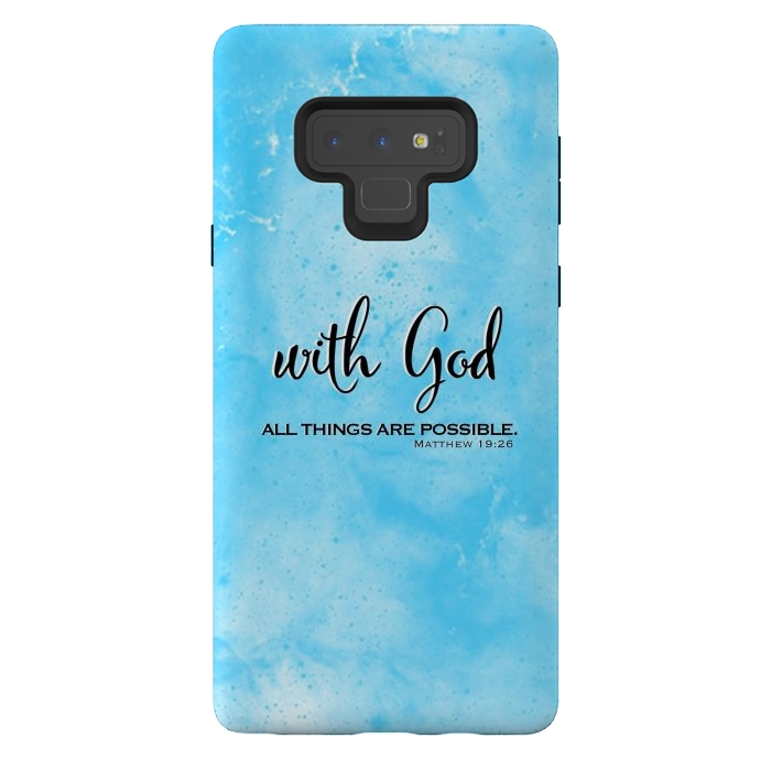 Galaxy Note 9 StrongFit With God by Jms