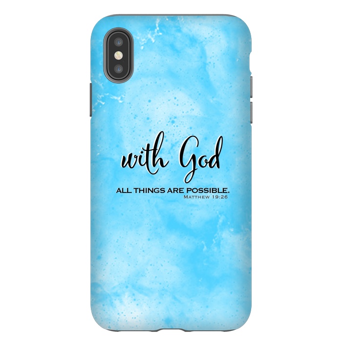 iPhone Xs Max StrongFit With God by Jms