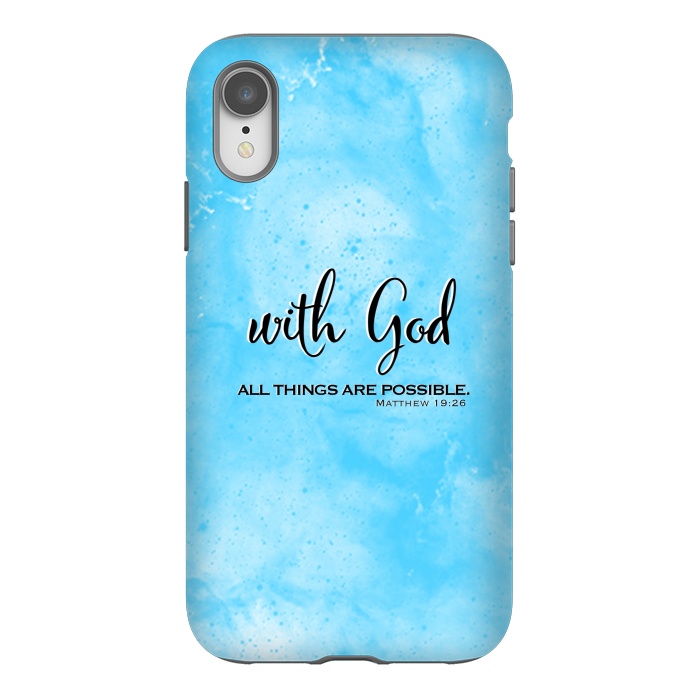 iPhone Xr StrongFit With God by Jms