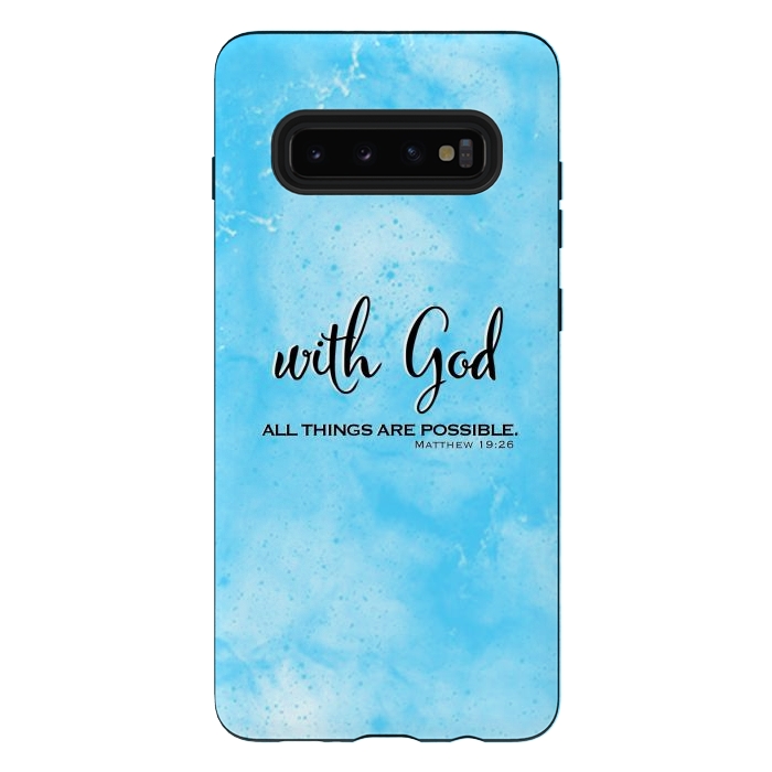 Galaxy S10 plus StrongFit With God by Jms