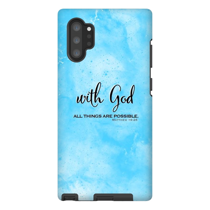 Galaxy Note 10 plus StrongFit With God by Jms