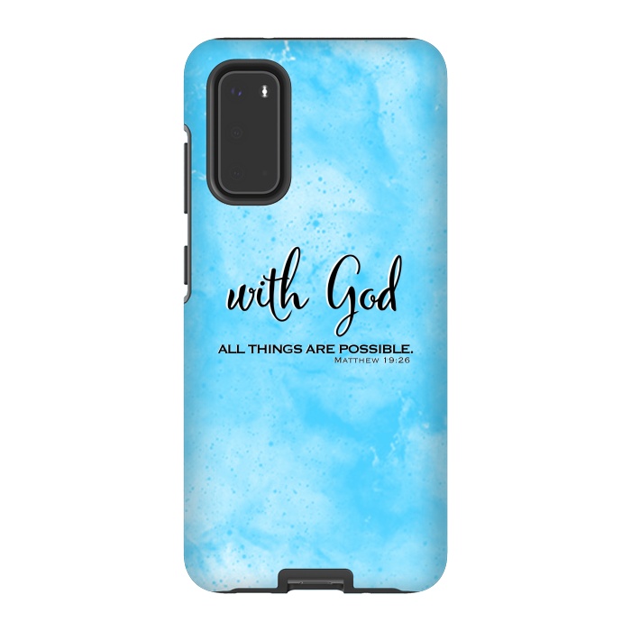 Galaxy S20 StrongFit With God by Jms