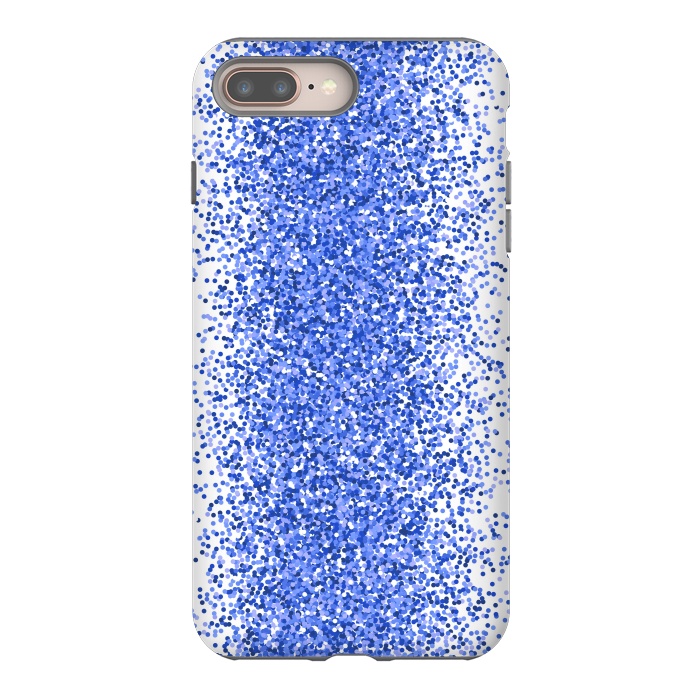 iPhone 7 plus StrongFit Blue Sparkles by Martina