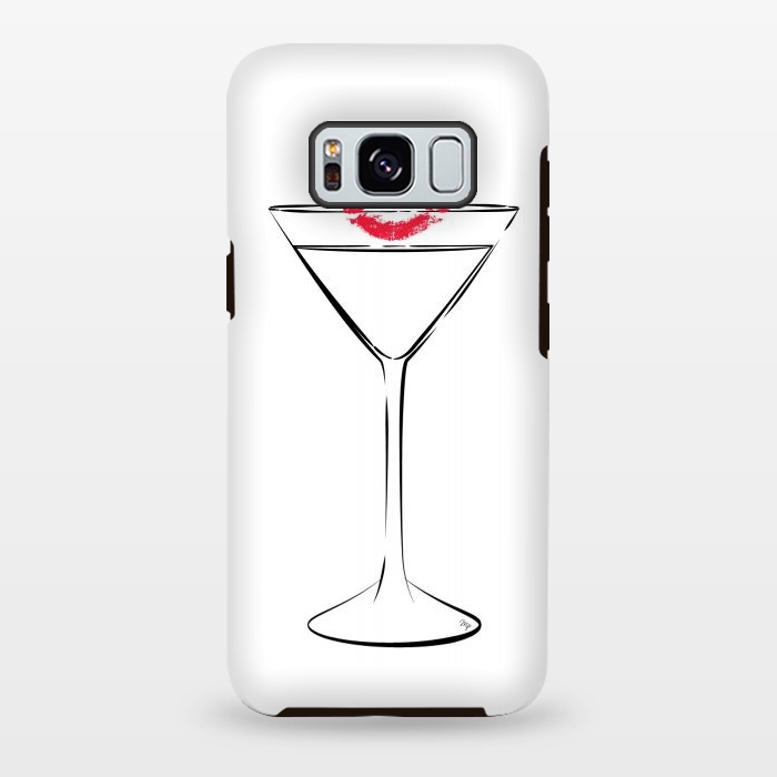 Galaxy S8 plus StrongFit Martini Kiss by Martina