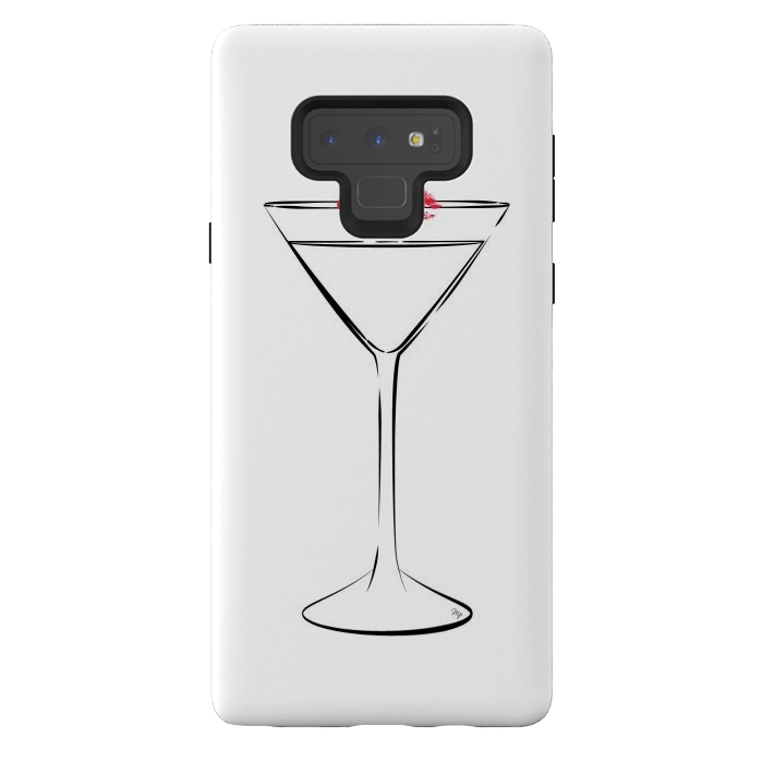 Galaxy Note 9 StrongFit Martini Kiss by Martina