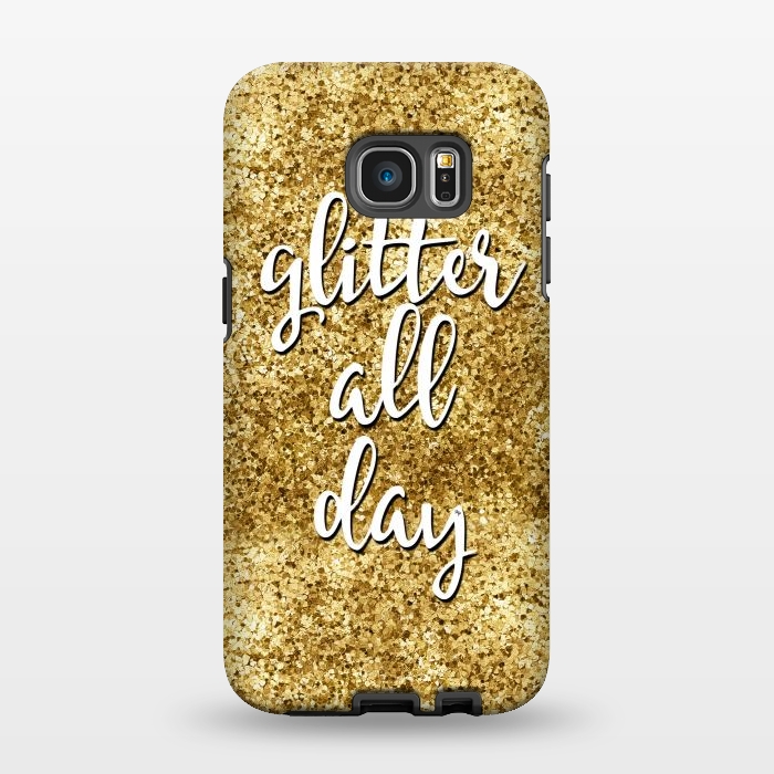 Galaxy S7 EDGE StrongFit Glitter all Day by Martina