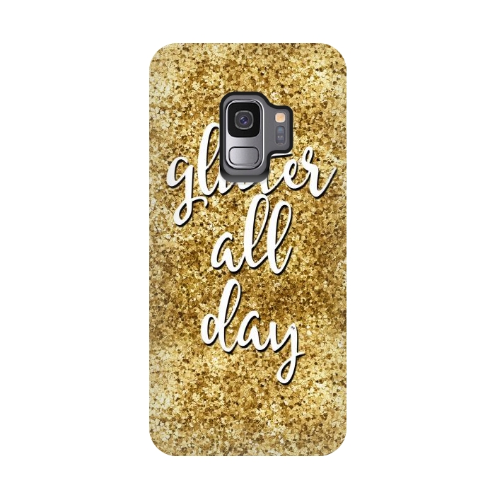Galaxy S9 StrongFit Glitter all Day by Martina