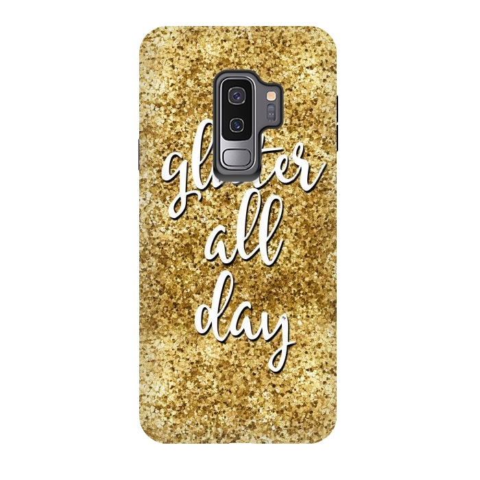 Galaxy S9 plus StrongFit Glitter all Day by Martina
