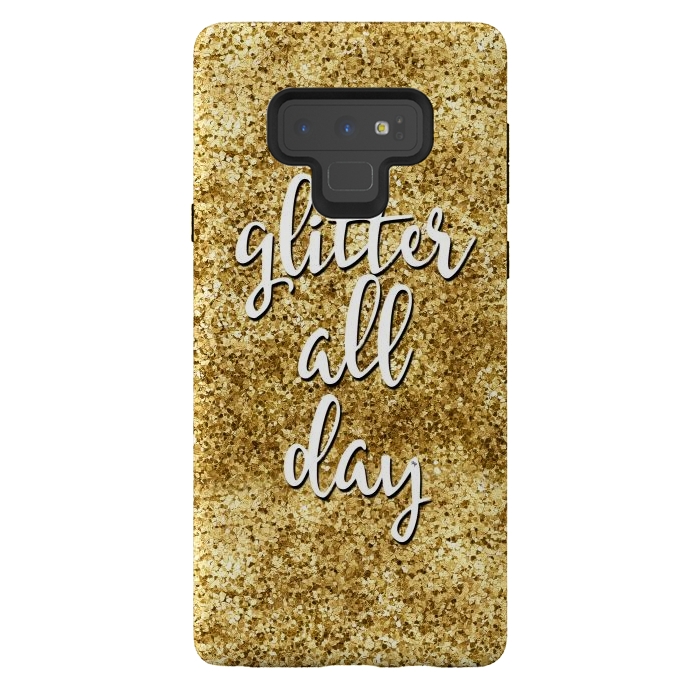 Galaxy Note 9 StrongFit Glitter all Day by Martina