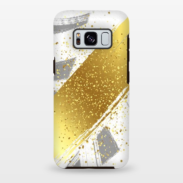Galaxy S8 plus StrongFit Golden Paint by Martina
