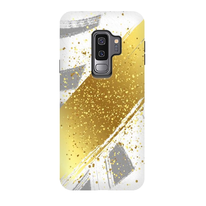 Galaxy S9 plus StrongFit Golden Paint by Martina