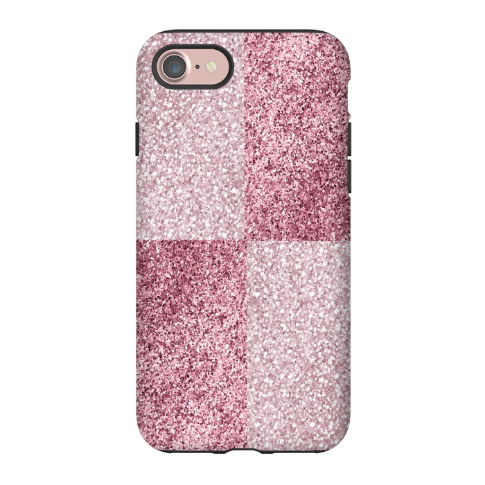 iPhone 7 StrongFit Pink Glitter by Martina