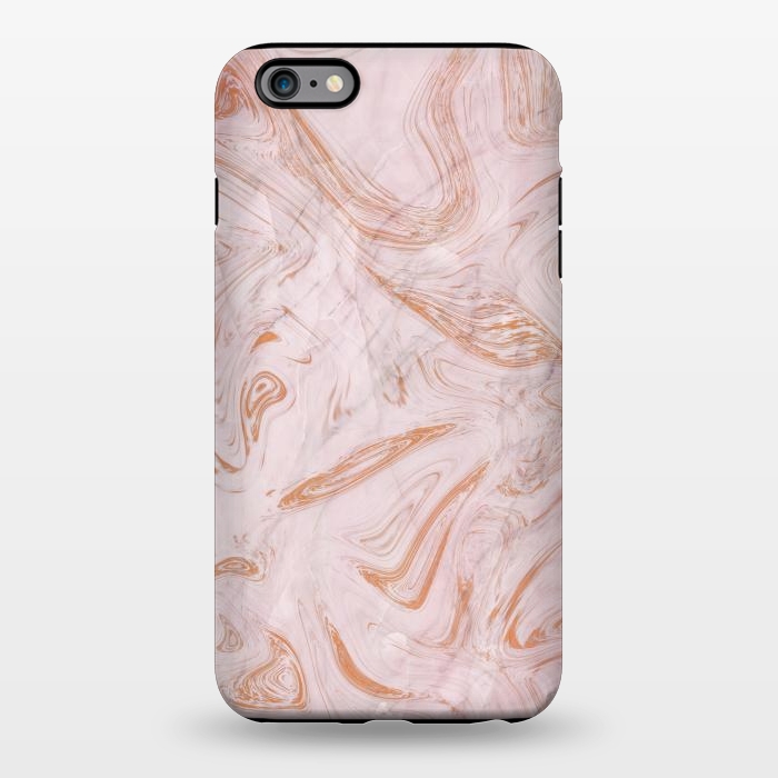 iPhone 6/6s plus StrongFit Rose Gold Marble by Martina