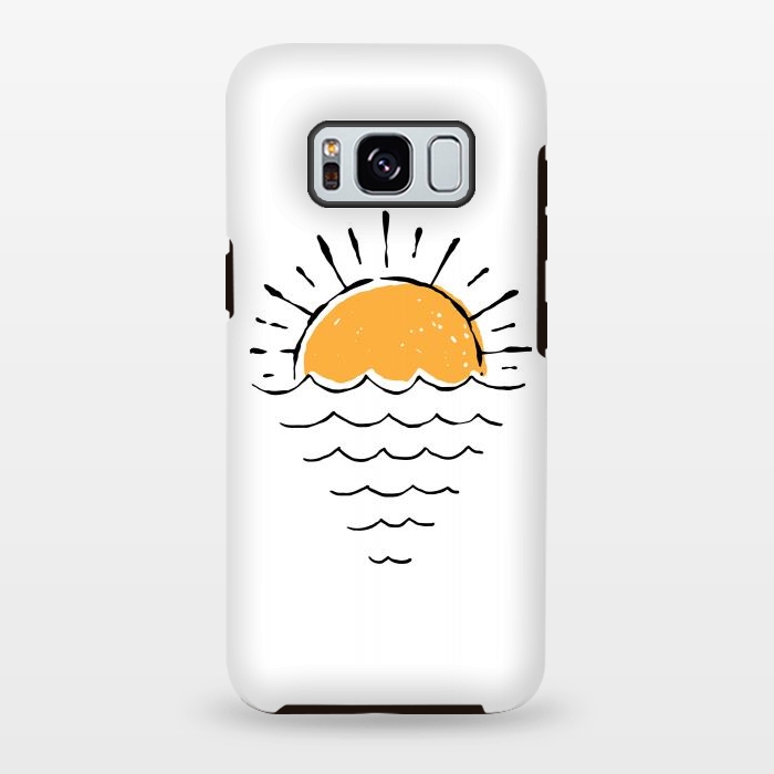 Galaxy S8 plus StrongFit Sunset 1 by Afif Quilimo