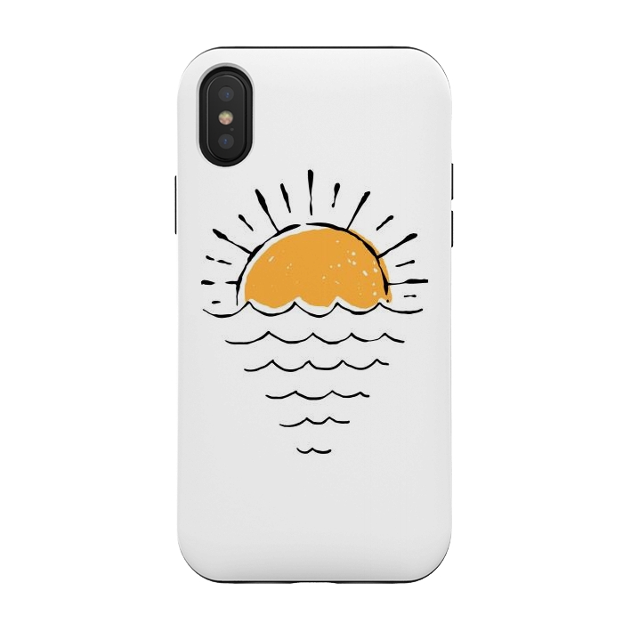 iPhone Xs / X StrongFit Sunset 1 by Afif Quilimo