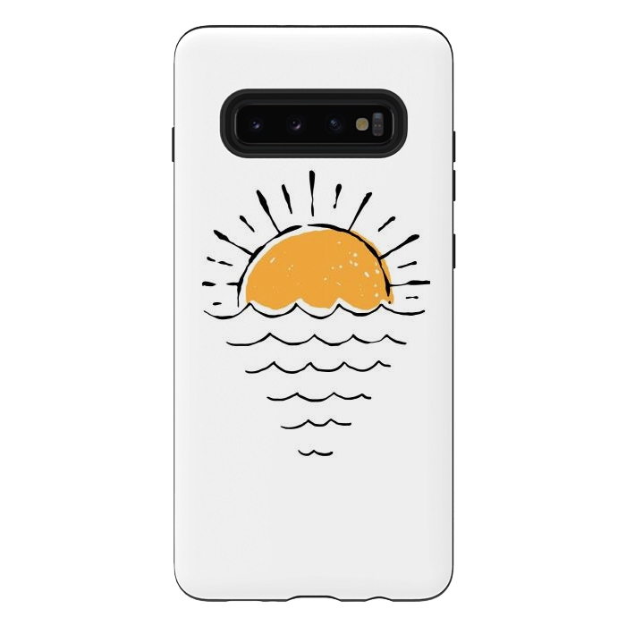 Galaxy S10 plus StrongFit Sunset 1 by Afif Quilimo
