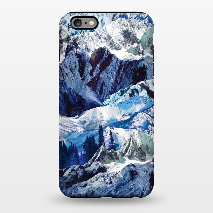 iPhone 6/6s plus StrongFit Blue mountains landscape art by Oana 