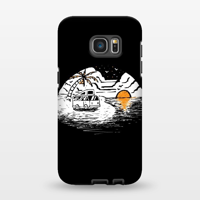 Galaxy S7 EDGE StrongFit Van Beach by Afif Quilimo