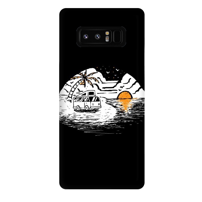Galaxy Note 8 StrongFit Van Beach by Afif Quilimo