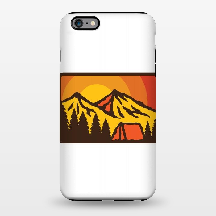 iPhone 6/6s plus StrongFit Camping Sunrise by Afif Quilimo