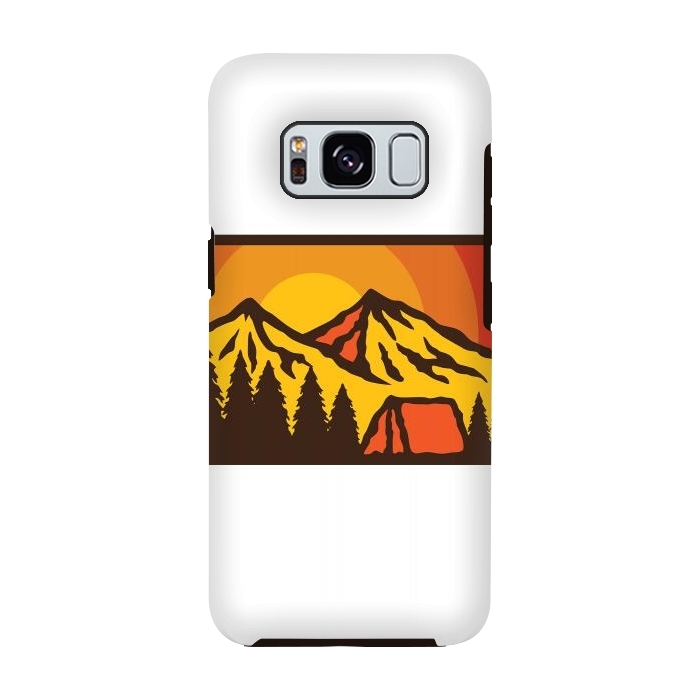 Galaxy S8 StrongFit Camping Sunrise by Afif Quilimo
