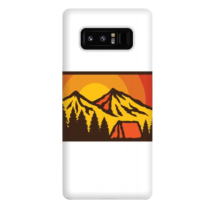Galaxy Note 8 StrongFit Camping Sunrise by Afif Quilimo