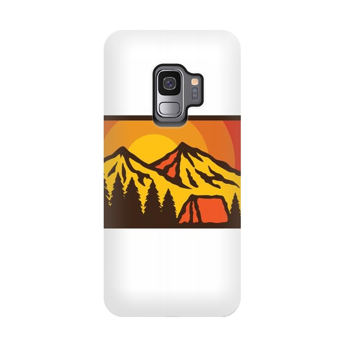 Galaxy S9 StrongFit Camping Sunrise by Afif Quilimo