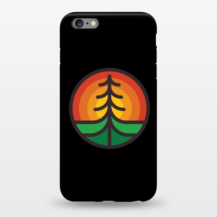iPhone 6/6s plus StrongFit Tree and Sunset by Afif Quilimo