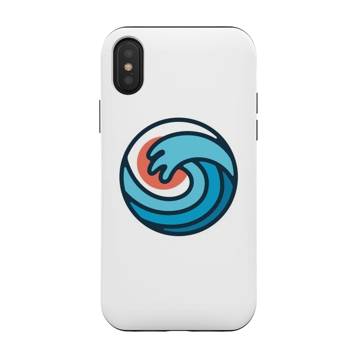 iPhone Xs / X StrongFit Wave 1 by Afif Quilimo