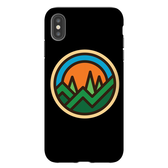 iPhone Xs Max StrongFit Nature Bold by Afif Quilimo