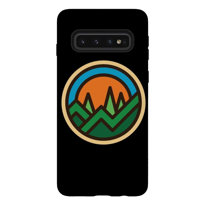 Galaxy S10 StrongFit Nature Bold by Afif Quilimo