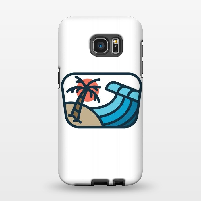 Galaxy S7 EDGE StrongFit Wave Bold by Afif Quilimo