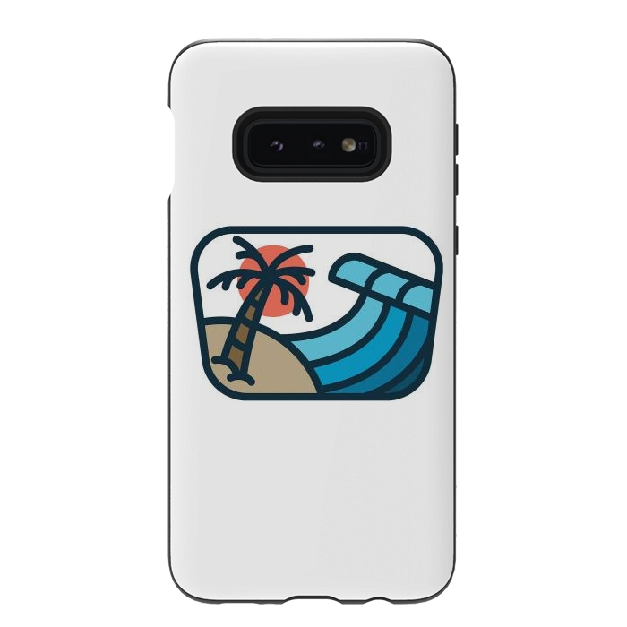 Galaxy S10e StrongFit Wave Bold by Afif Quilimo
