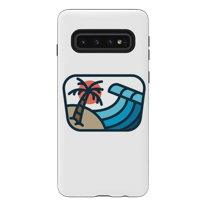 Galaxy S10 StrongFit Wave Bold by Afif Quilimo
