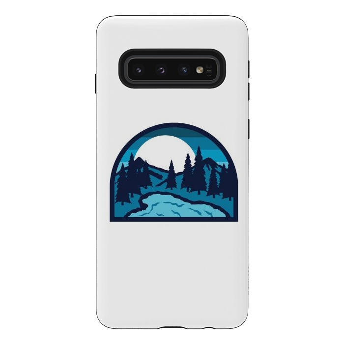 Galaxy S10 StrongFit Lake Bold by Afif Quilimo