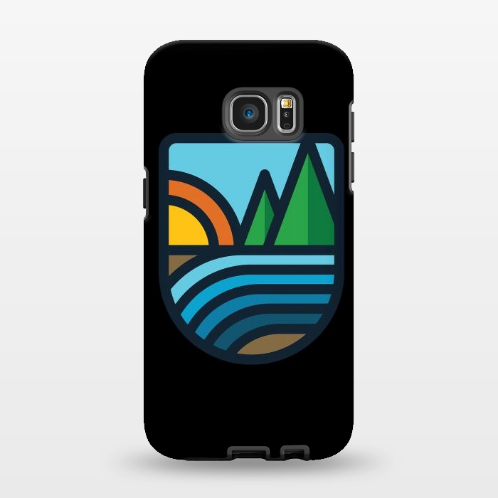 Galaxy S7 EDGE StrongFit River Bold by Afif Quilimo