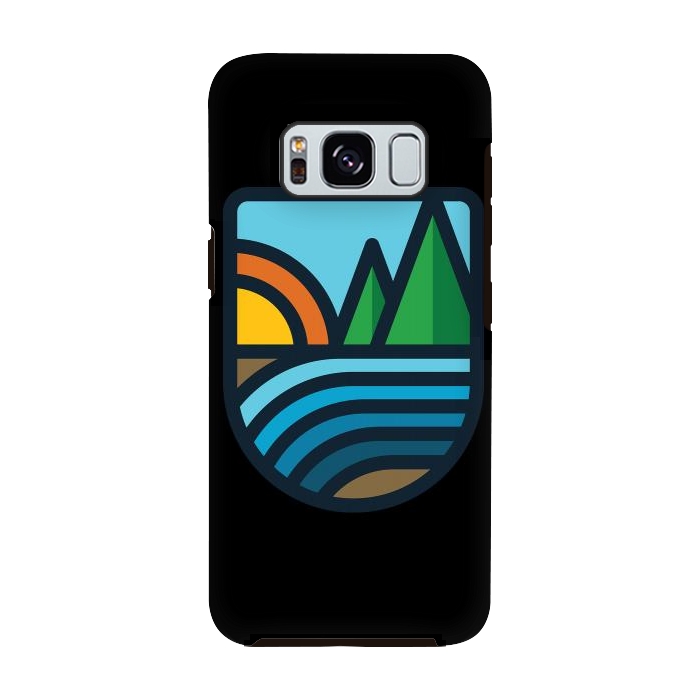 Galaxy S8 StrongFit River Bold by Afif Quilimo
