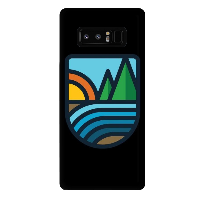 Galaxy Note 8 StrongFit River Bold by Afif Quilimo